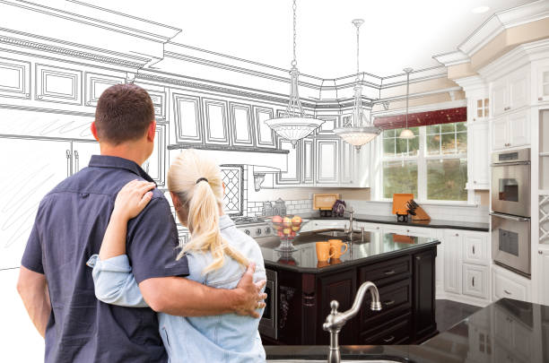 Professional Kitchen Flooring technician working in Maple Valley, WA